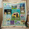 Enjoy Life Camping Quilt Blanket  Quilt